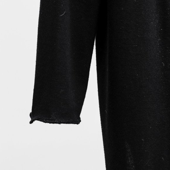 Lotus Eaters Long Black Button Cardigan - Picture 6 of 8